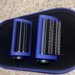 - Dyson Airwrap 2 Paddle Brush Attachments - Purple/ Rose Gold